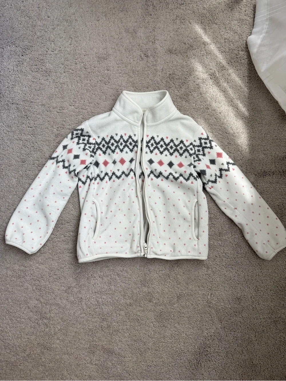 Uniqlo Kids Fleece Jacket – Size 120 (Fits 5–6Y)